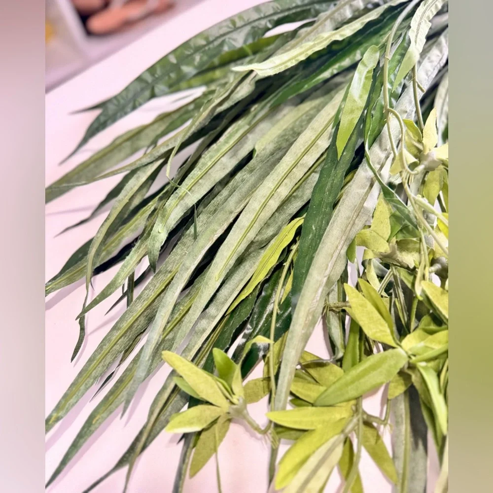 LIFELIKE Spider Plant Artificial Greenery Faux Floral Arrangement Ivy #A